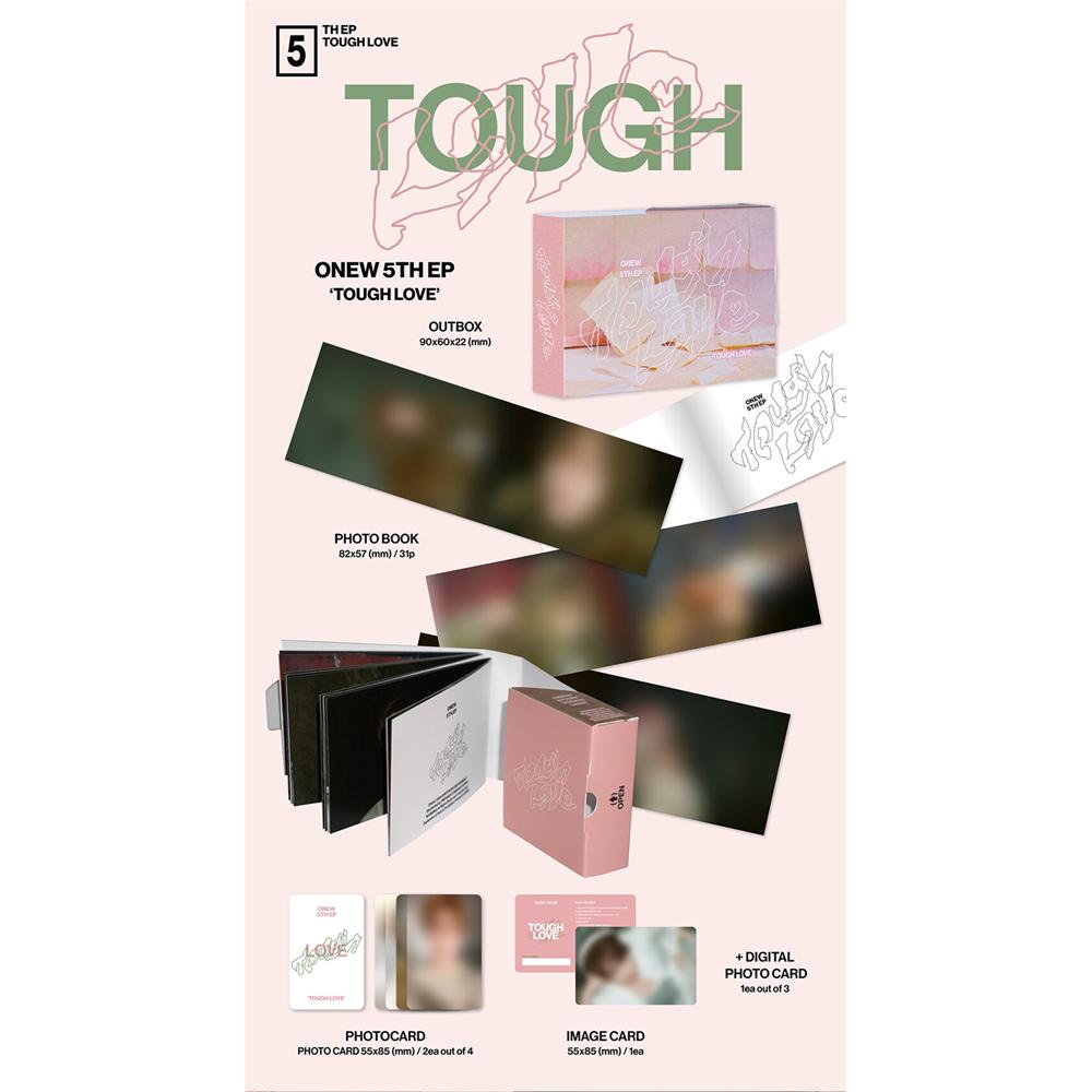 [Pre-order] ONEW - TOUGH LOVE [POCKET BOOK Ver.]