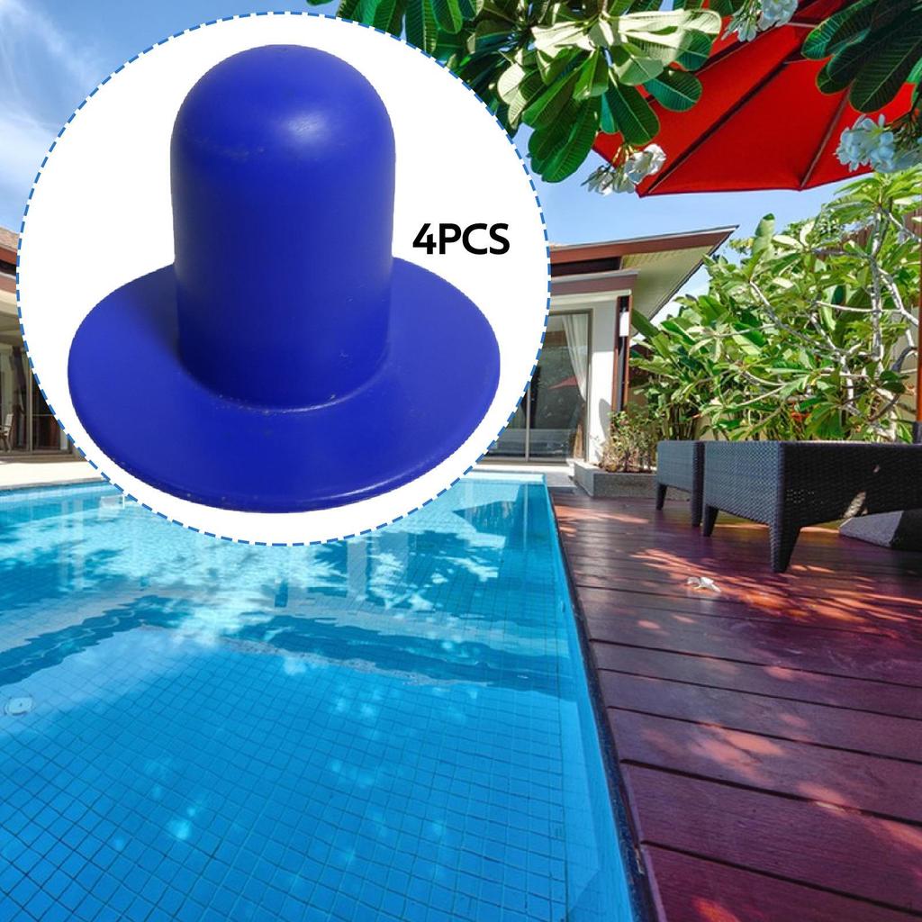 4 Pieces Pool Wall Plugs Fitting Pump Hole Versatile Practical Convenient Supplies Repair Part
