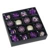 2026 Irregular Painted Electroplated Christmas Balls - 6cm, 24pcs Set for Creative Tree Ornaments.
