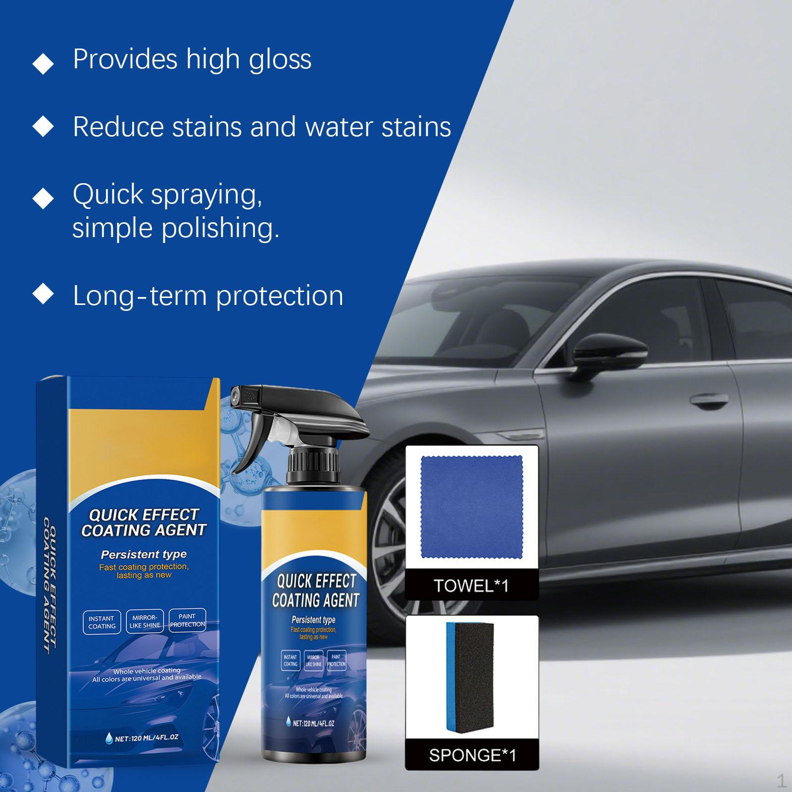 

Car Ceramic Coating Spray Scratch Polish Polishing Agent Multipurpose for