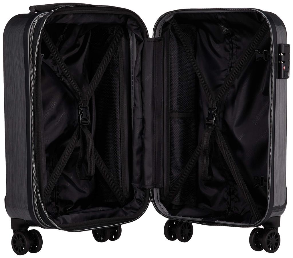 [Hiro DBC] Light Value Suitcase, Light Value, Carry-on Compatible, Warranty Included, 35L, 48cm, 2.8kg, Gunmetal Blush