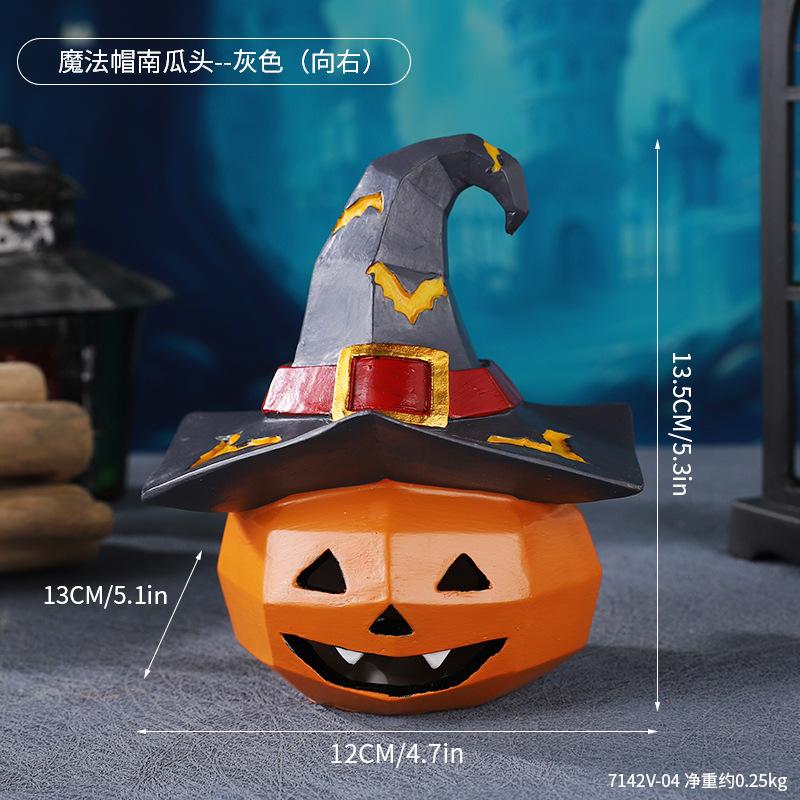 New Halloween Skull Resin Ornament Skull Ghost