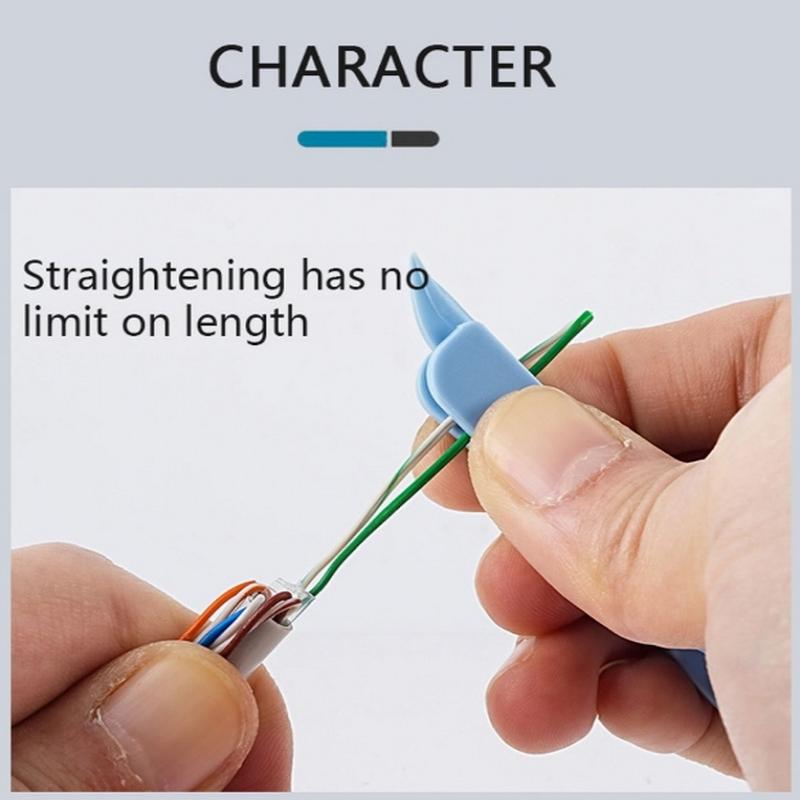 Network Cable Untwist Tool, Engineer Wire Straightener For Cat5/Cat5E/Cat6/Cat7 Wires Pair Separator Tools Quickly & Easily Untw