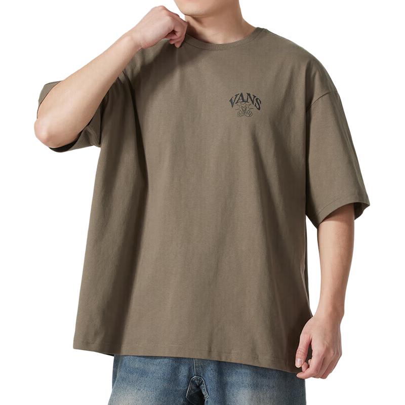 Vans T Shirt Unisex Olive Brown VN000J0S9JC