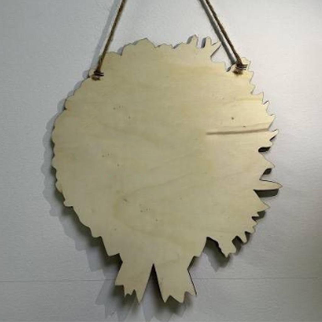 Christmas Wooden Hanging Sign Christmas Hanging Sign Sacred Xmas Wreath Decor for Front Door Window Wall