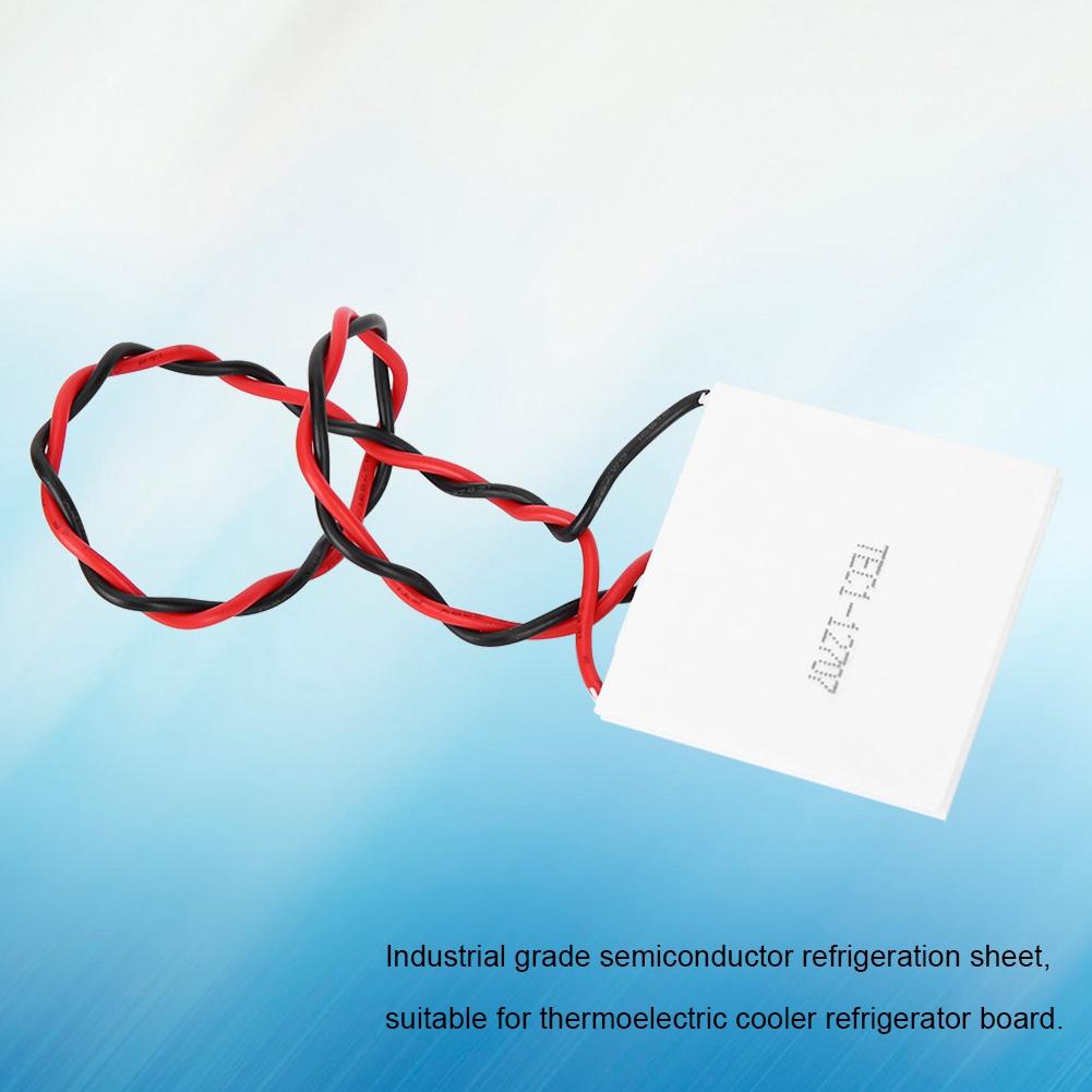 TEC112707 40x40mm Industrial Grade Semiconductor Refrigerating Sheet Thermoelectric Cooler