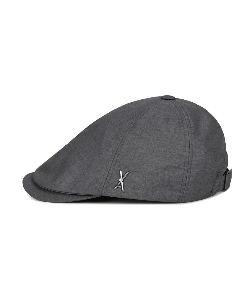 Bajal Va Cubic Stud Hunting Ball Cap Gray