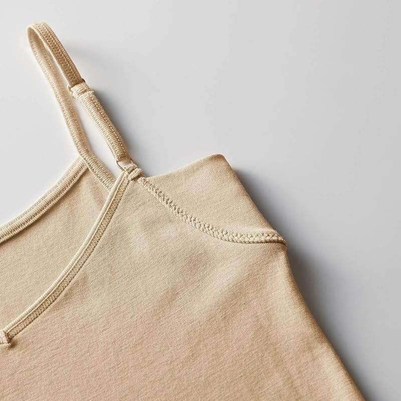 [Belle Maison] camisole ladies cotton water absorption quick drying deodorant sweat absorbing innerwear salary list Inner camisole/tank top olive M