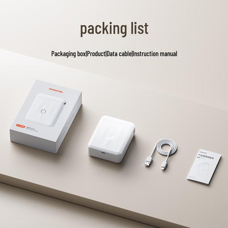 Jingchen D110 Bluetooth Portable Smart Label Printer