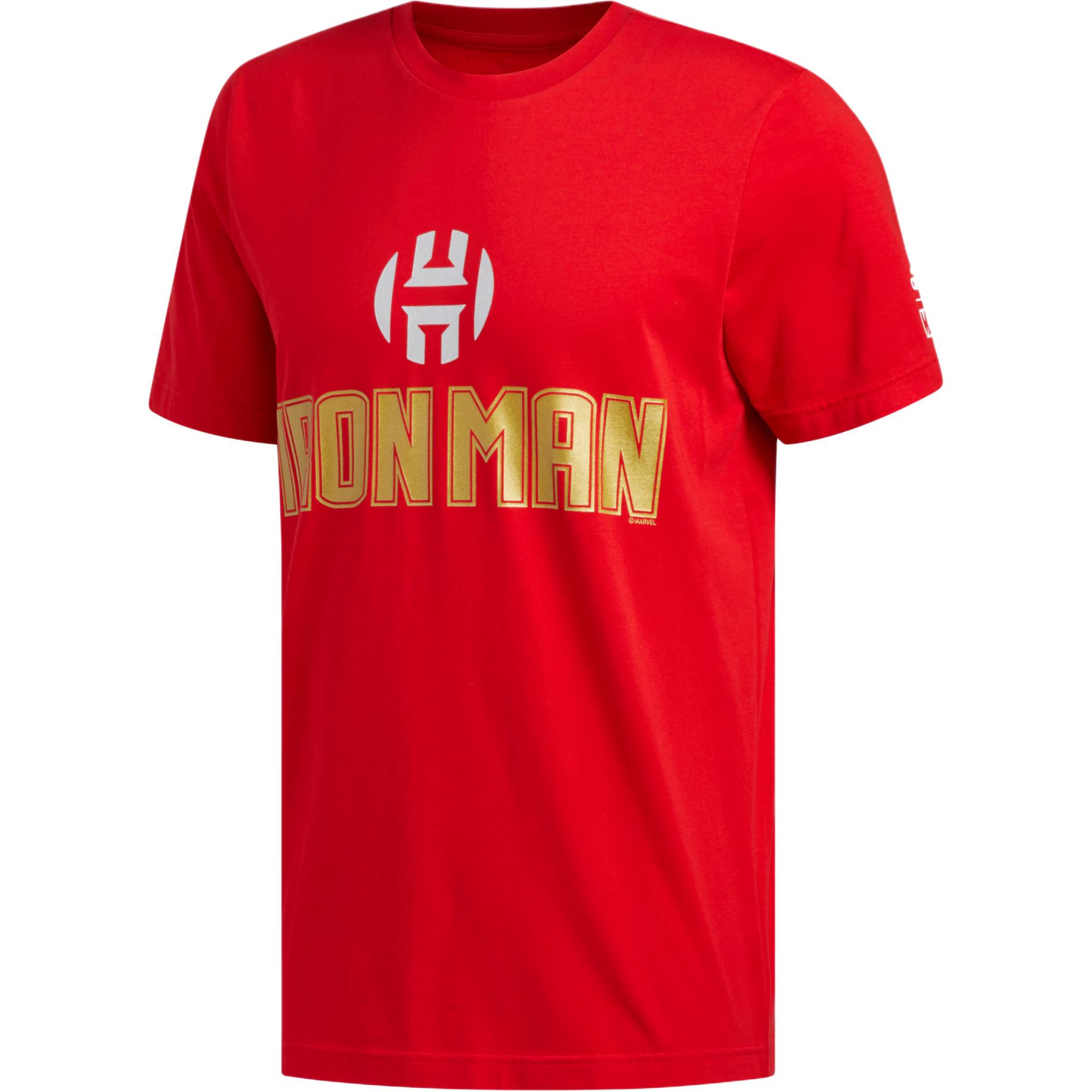 Adidas x MARVEL/, HRDN IM T Shirt Men s Red FM2813 175/92A/S