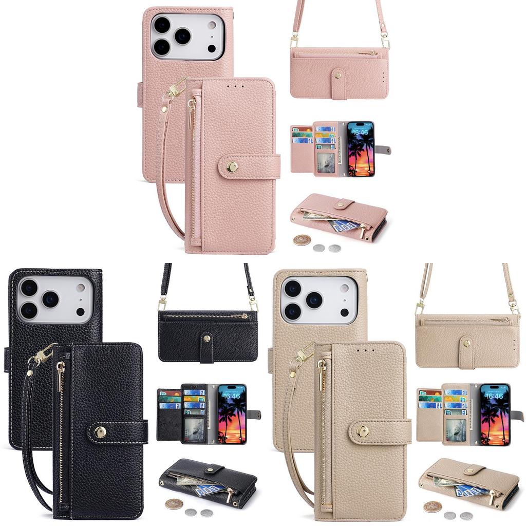 Tpu Wallet Case With Card Slots And Magnetic Stand For Fashionable Protection