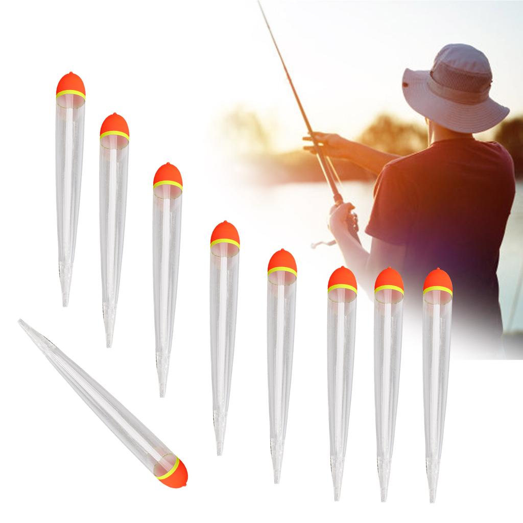 10 Stück Angel Schwimmboje Inline Beschwertes Pose Schwimmer Angelpose Beschwerte Posen Angelzubehör Zubehör