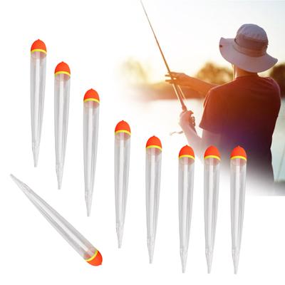 10Pcs Fishing Float Weighted Bobbers Floating Buoyancy Inline Bobber Slip Float Bobber for Fishing Freshwater Saltwater