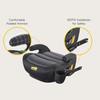 I-Size Booster Car Seat, ISOFIX, 125-150cm, 6-12 Years, Group 2/3, Portable, ECE R129, Black