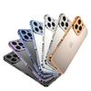 iPhone 15 Pro Aluminum Alloy Heat Dissipation Bumper Case with Seahorse Buckle