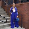 Women's Set Long Sleeve Striped Sweatshirt+Straight Pants  Fall Street Two 2 Piece Sets Outfits Sportwear