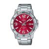 CASIO Men Standard Series Red Watch MTP-VD01D-4BV MTP-VD01D-4BV