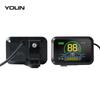 YOLIN Ebike Display 2.6inch Dashboard Spare Parts Accessories for Electric Bicycle IP66 Waterproof 70nits Color Screen