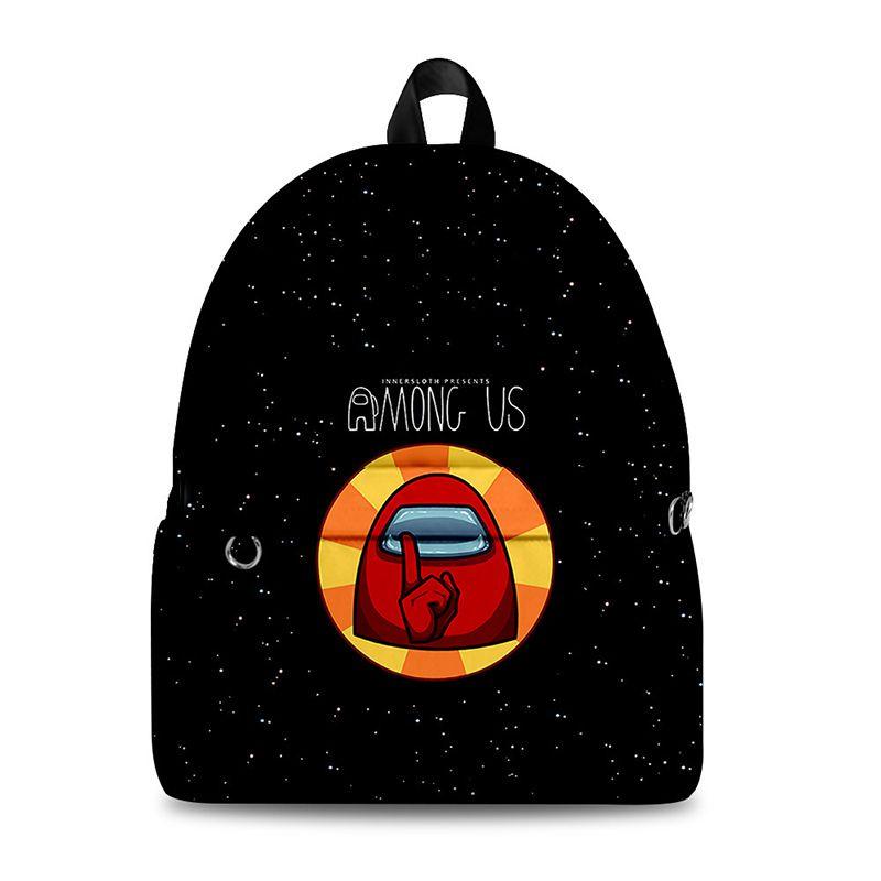

School Bag Game Students Backpack Rucksack Shoulder Travel Bag Zipper Style2