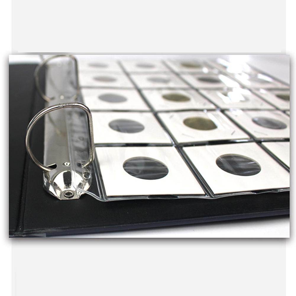 Münzblätter für 50mm Münzen Organisation Praktisch
