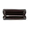 Coach Zip Around 19 Classic Monogram Print Zipper Wallet Coated Canvas And Leather Women Wallet Black C4452-SVTSQ