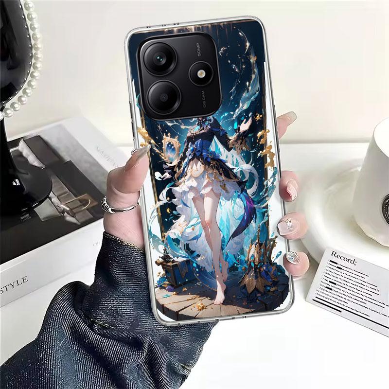

Genshin Impact Furina Soft Phone Case For Xiaomi Redmi Note 15 14 14S 13 12 Pro Plus 12S 11 11S 11E 10 10S 11T 5G Fundas Coque R Redmi Note 14 Pro 4G