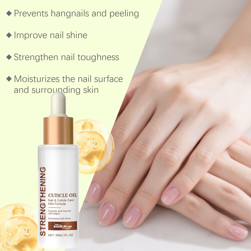 Nail Edge Revitalize  Oil 30ml Daily Use for Strengthening Brittle Nails Moisturizes Restores Smooth Glossy Finish