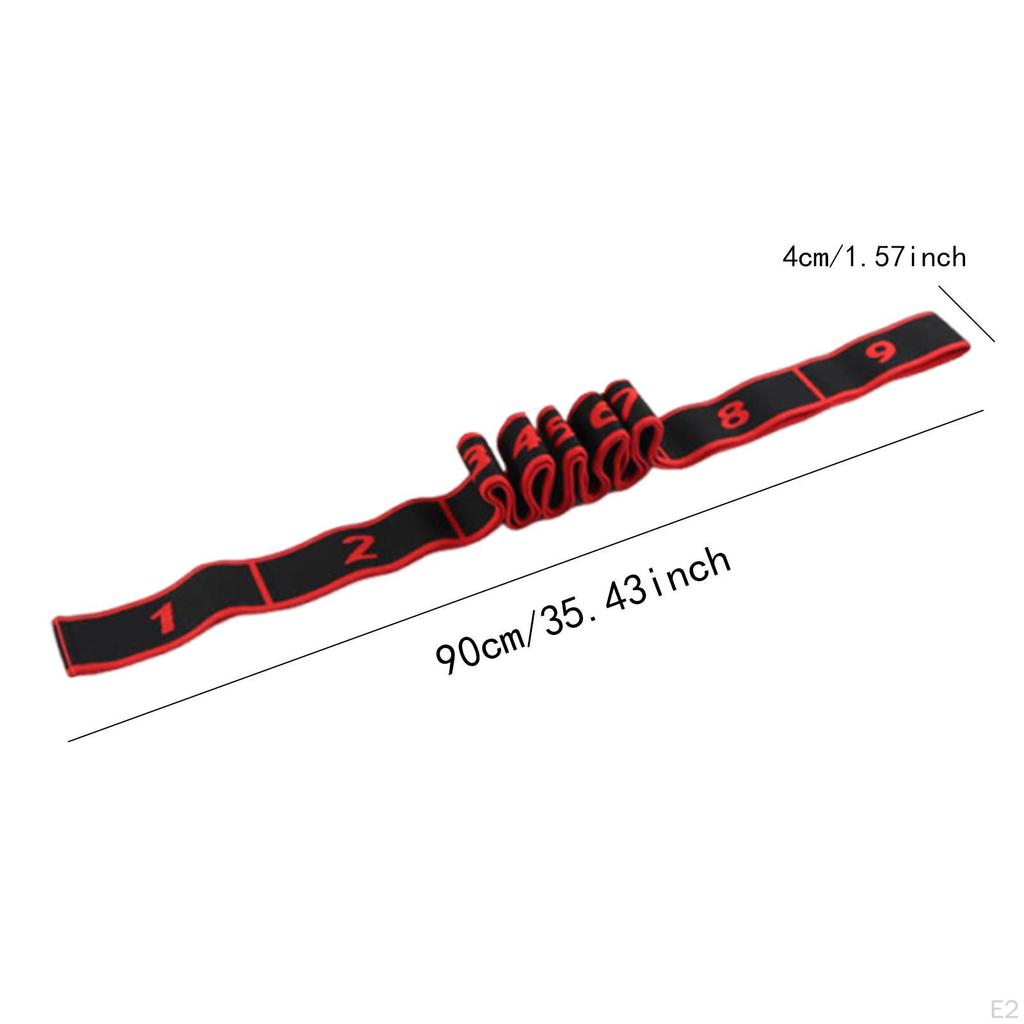 Elastic Resistance Band, Segmented Correa with Fitness Gymnastics Loople's Dance Exercise