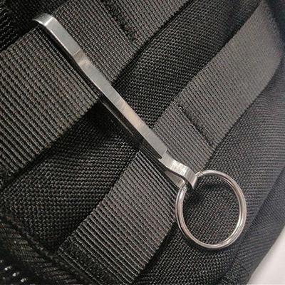 Thin Stainless Steel Waist Money Clip Waterproofed Waist Clip And Included Keyring For Outdoor Lover