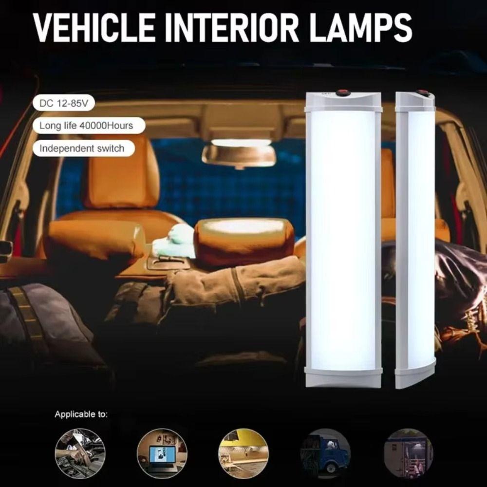Ceiling Mount Truck Reading Lamp 72 LED Interior Roof Light Camper Reading Lamp  Camper Interior