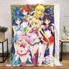 Japanese anime cute cartoon theme Sailor Moon Tsukino Usagi blanket suitable for home beds, sofa covers, office nap, outdoor warm blankets O8