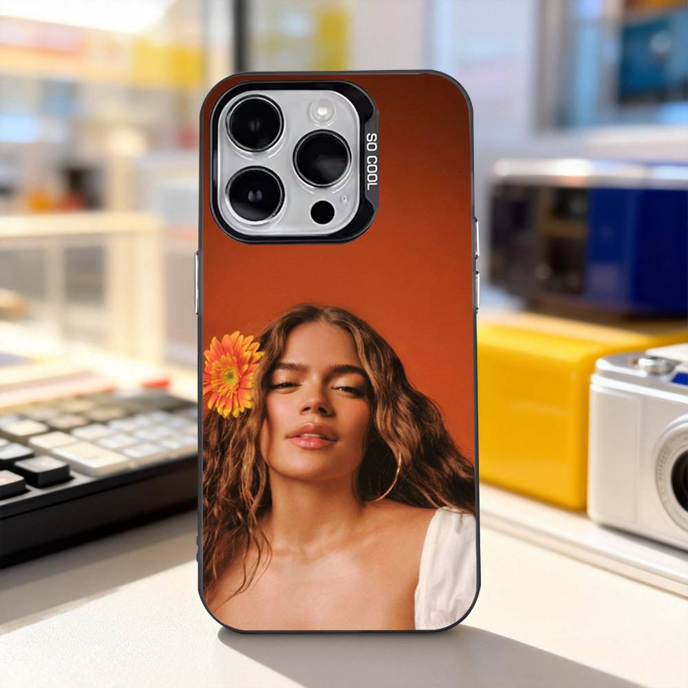 

K-Karol G A-Amargura Cool Phone Case For iPhone 17,16,15,14,13,12,11,Pro,XS,Max,Plus,Mini,SE4,E Black Matte Shockproof Cover iPhone17