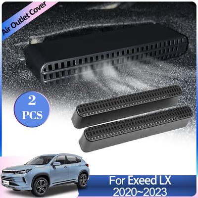 Capace de evacuare a aerului pentru Exeed Xtrim LX Zhuifeng 2020 2024 2024 2024 Accesorii de evacuare pentru grila de aerisire pentru climatizare sub scaunul din spate