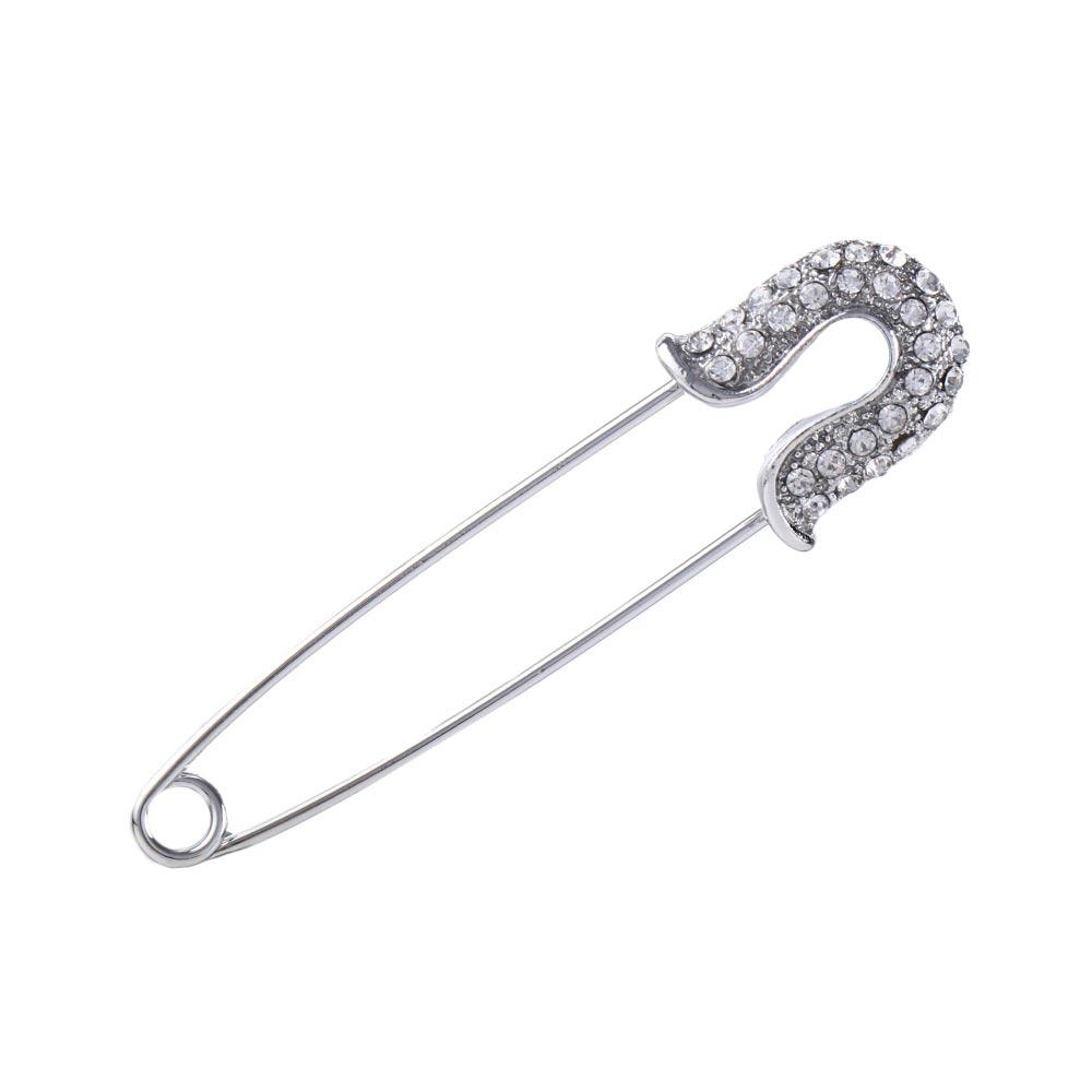 For Women Girl Dress Elegant Butterfly Flower Simulated Pearl Safety pin Rhinestone Accessories Corsage Brooches Pin Jewelry