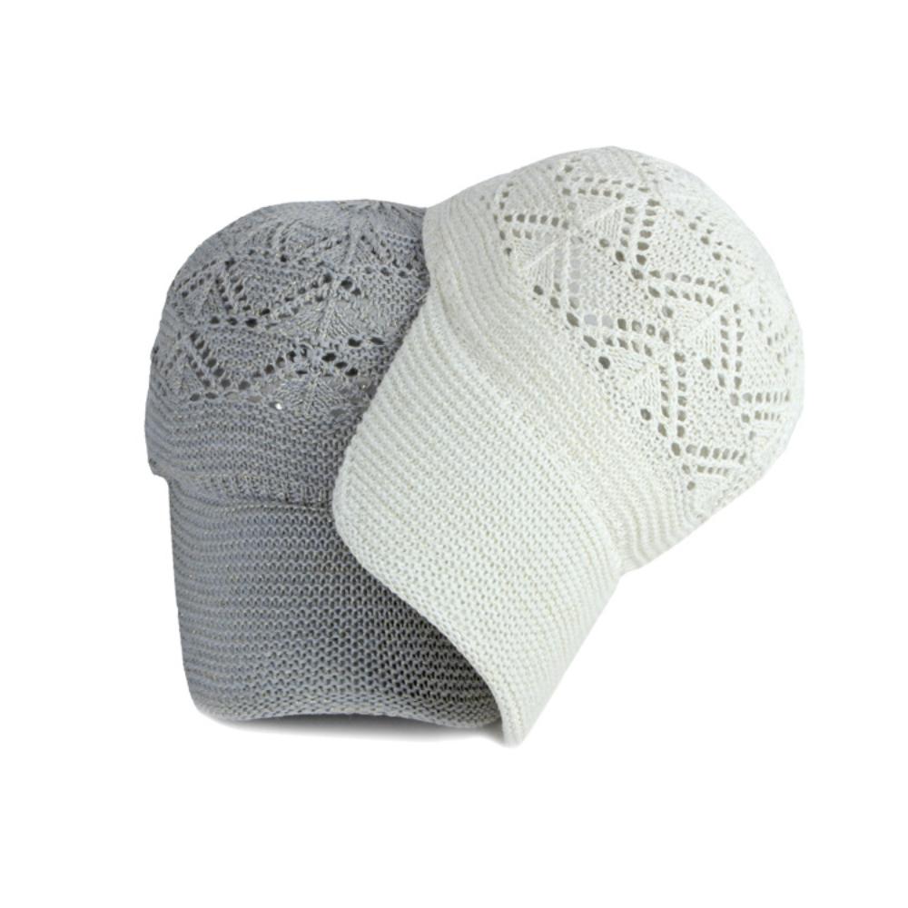 Adjustable Mesh Hat Retro Sun Hat High Quality Knitted Baseball Cap  Unisex