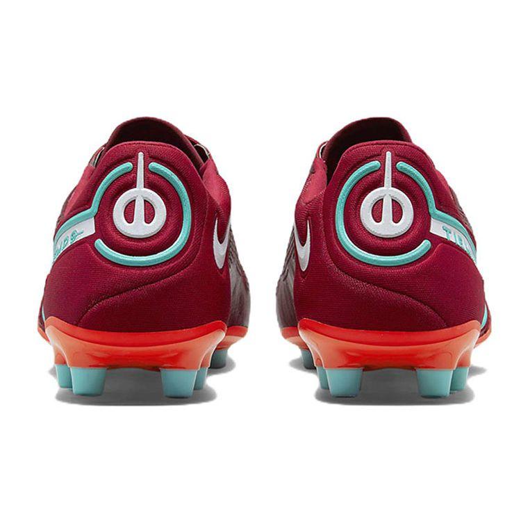 Nike Tiempo Legend 9 Elite AG Pro Team Red Bright Crimson Unisex Sneakers Mystic-Hibiscus White DB0824-616