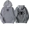 Men's Fashion Printed Spider Hoodie Casual Sweatshirt Top Spider Hoodie Sweatshirt Harajuku Men's and Women's Hoodie Clothing