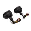 1 Pair Motorcycle LED Turn Signal Light Dual Color Indicator Blinker 12V   for Motorbike