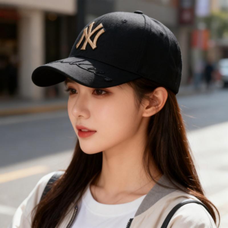 Adjustable NY Yankees & LA Baseball Cap, Unisex Sunshade Duckbill Hat