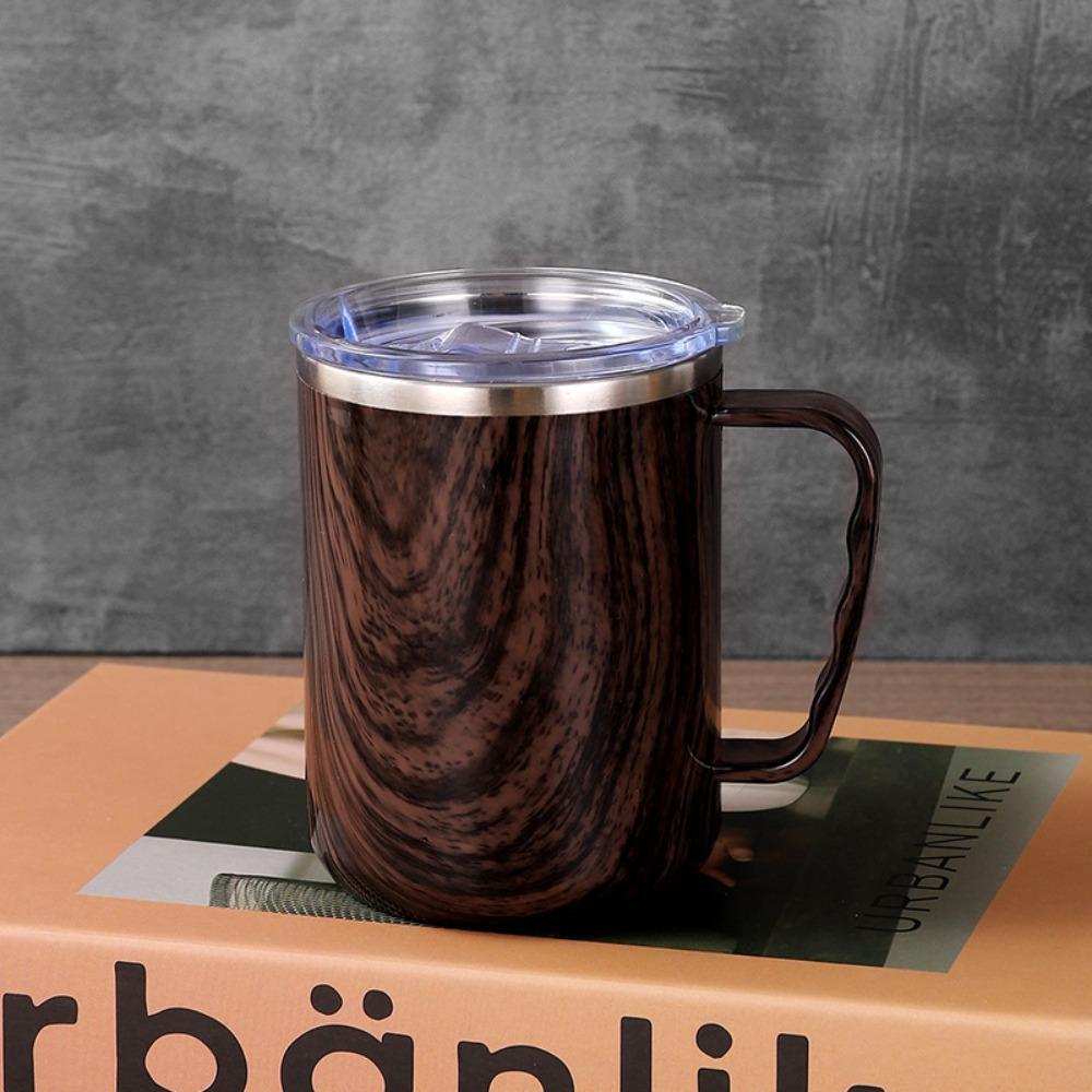 

Food Grade Vacuum Insulated Cup 500ml Coffee Tea Cups Travel Mug Insulated Tumbler Hot Coffee Style 2