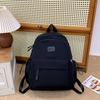 College Style Backpack Junior High School Student Schoolbag Women's Lightweight Travel Backpack