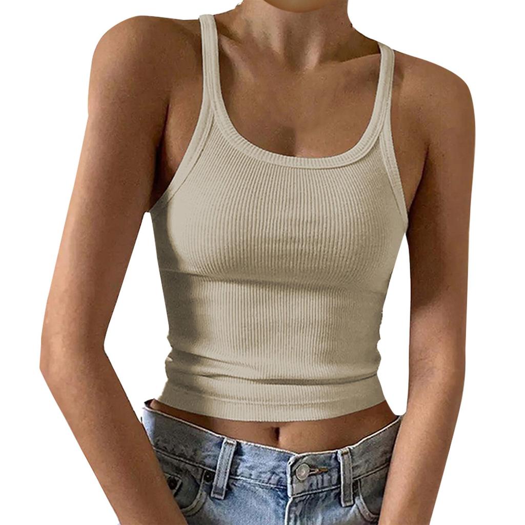 Cămașă subțire cu fundul subțire, la modă, cu buricul expus, cu tăiere subțire, camisole mică pentru femei