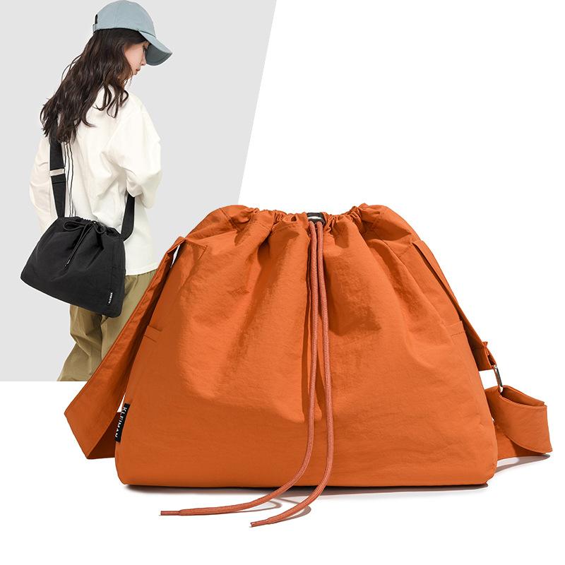 School bag, new dumpling large-capacity shoulder bag, casual going out Mori messenger bag, Korean version of simple commuting to work, small