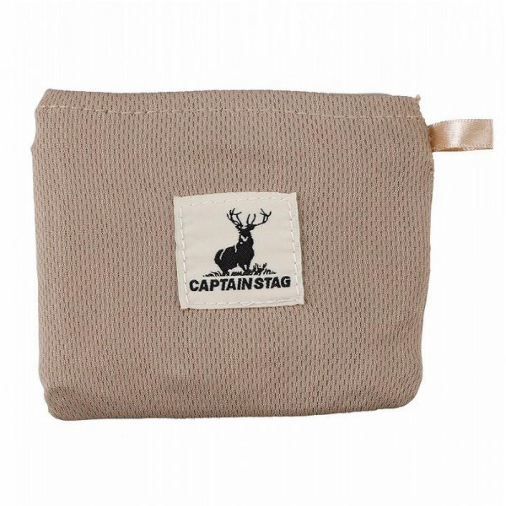 Captain Stag Ub 3081 Leisure Seat  Picnic Sheet Mat  Pocket Leisure Seat  Packable With Pegs  Small  Khaki