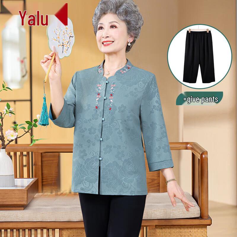 Yalu Elderly Women's Spring Summer Blouse Collection