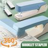 360 Degree Rotate Desk Staplers for Office Stationery School Home for Booklet Or Book Binding, for Binding 50 Pages