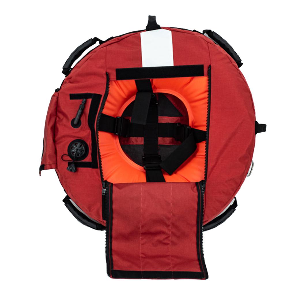 

Scuba Snorkeling Safety Buoyancy Surface Marker Buoy Signal Equipment червоний