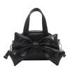 Metallic Stars Cute Bow PU Leather Large Capacity Handbag Shoulder Bag Crossbody Bags Phe Wallet Storage Bag Woman Bag Purse