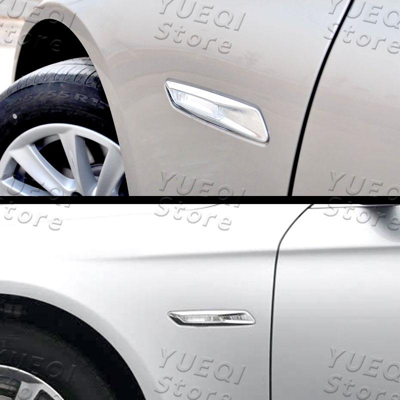 Car Dynamic Side Marker Lights Sequential Turn Signal Lamps For BMW 5 Series F10 F11 F18 528i 528iX 535i 63137154167 63137154168