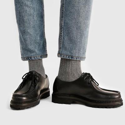 Men's Gray Basic Lip 5-Pair HA60-SET